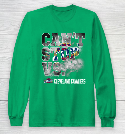 NBA Cleveland Cavaliers Basketball Can't Stop Vs Long Sleeve T-Shirt 4