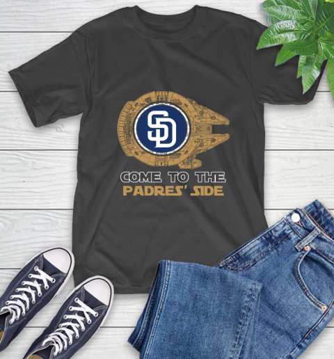 MLB Come To The San Diego Padres Side Star Wars Baseball Sports T-Shirt