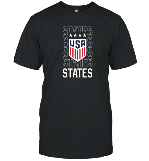 USWNT Store States States States States States Usa T-Shirt