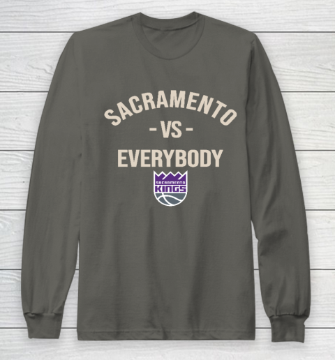 Sacramento Kings Vs Everybody Long Sleeve T-Shirt 5