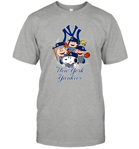 Snoopy x New York Yankees MLB Team Fashion T-Shirt - REVER LAVIE