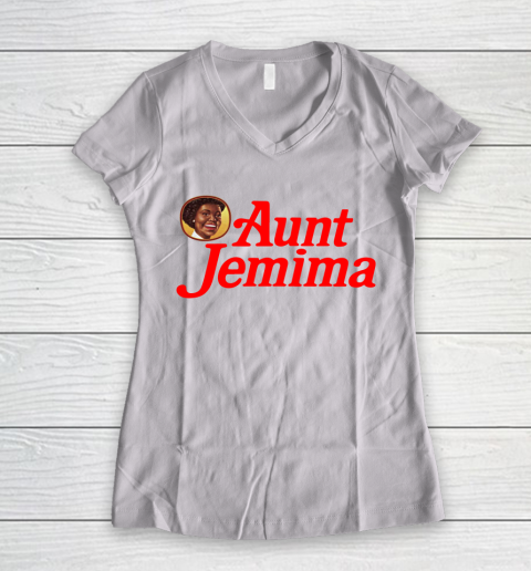 Aunt Jemima Women's V-Neck T-Shirt