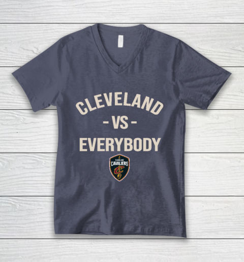 Cleveland Cavaliers Vs Everybody V-Neck T-Shirt 7