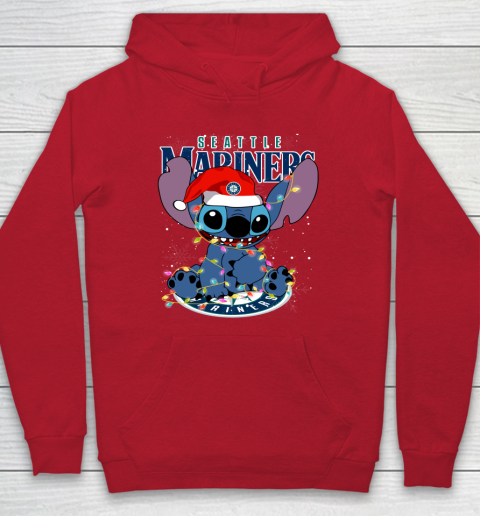 Seattle Mariners MLB noel stitch Baseball Christmas Hoodie 6