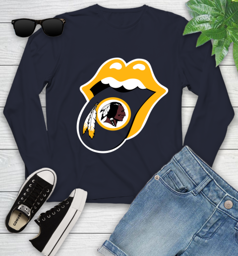 Washington Redskins NFL Football Lips I Root For My Team Adoring Fan 127