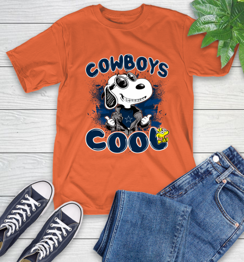 NFL Football Dallas Cowboys Cool Snoopy Shirt T-Shirt 4