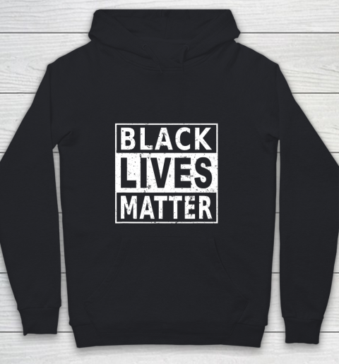 Black Lives Matter BLM Black History Power Pride Protest Youth Hoodie