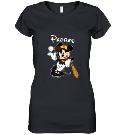 San Diego Padres Mickey Mouse x San Diego Padres Baseball Jersey