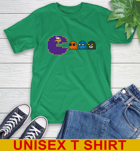 Minnesota Vikings NFL Football Pac Man Champion T-Shirt 7