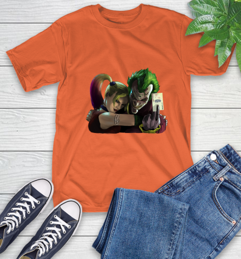 San Antonio Spurs NBA Basketball Joker Harley Quinn Suicide Squad T-Shirt - Image 6
