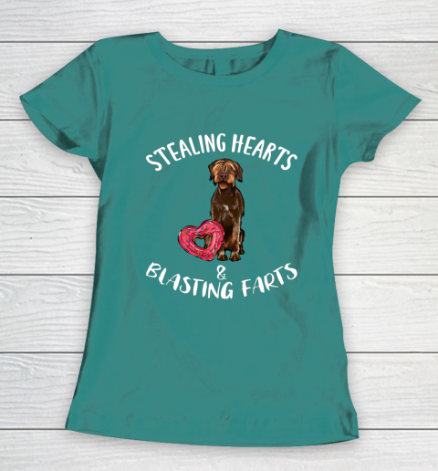 Stealing Hearts Blasting Farts Wirehaired Pointing Griffon Women's T-Shirt 10