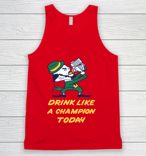 Beer Lover Funny Shirt Drink Like A Champion Today Tank Top 5