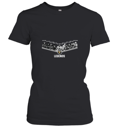 Pittsburgh penguins legends team player shirt 01 Women T-Shirt