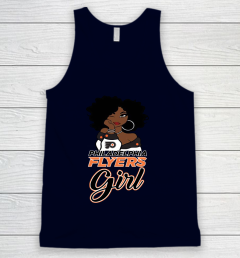 Philadelphia Flyers Girl NHL Tank Top 3