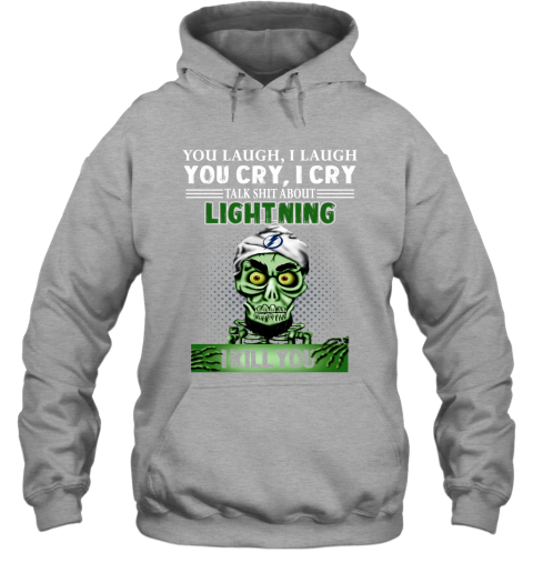 NHL Talk Shit About Tampa Bay Lightning I Kill You Achmed The Dead Terrorist Jeffrey Dunham Hockey MzvFjuONpO7 hoodie 23 95 151514 front sport grey
