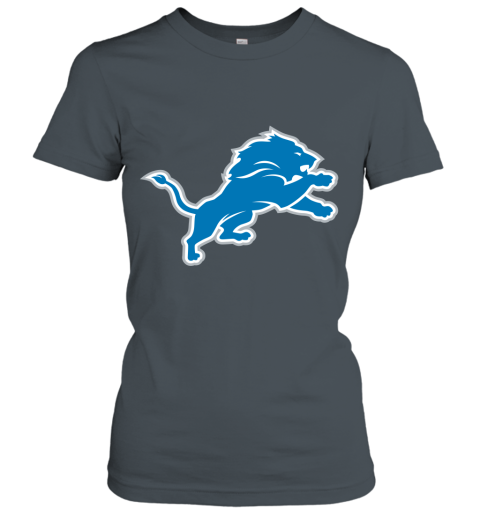 Detroit Lions NFL Pro Line by Fanatics Branded Blue Vintage Victory Women's T-Shirt