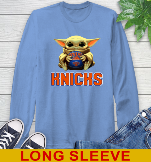 NBA Basketball New York Knicks Star Wars Baby Yoda Shirt 68