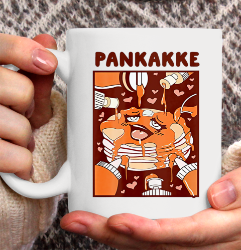 Pankakke Food Funny Cake Cupkakke Ceramic Mug 11oz