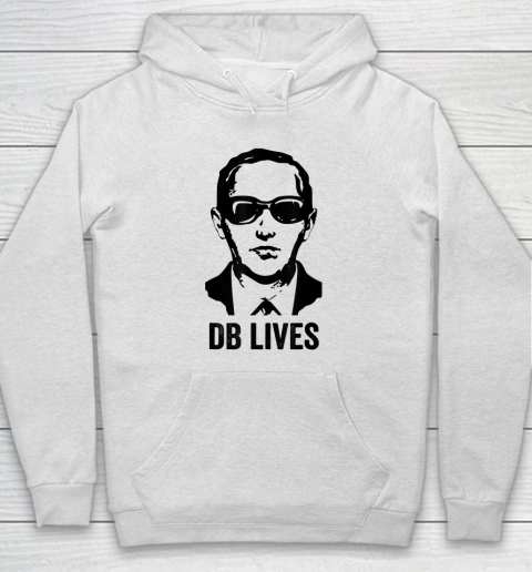 DB Cooper Lives Shirt Unsolved Mystery Sixties Urban Legend Face Hoodie