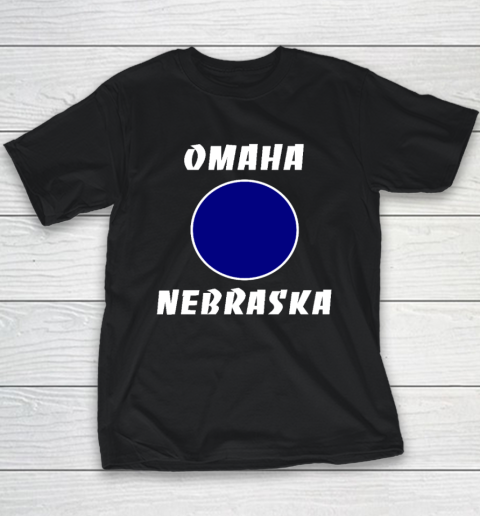 Nebraska Blue Dot Democratic 2nd District Omaha Youth T-Shirt