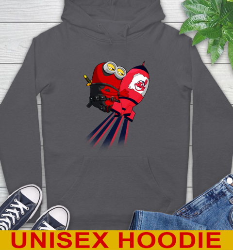 MLB Baseball Cleveland Indians Deadpool Minion Marvel Shirt Hoodie 7