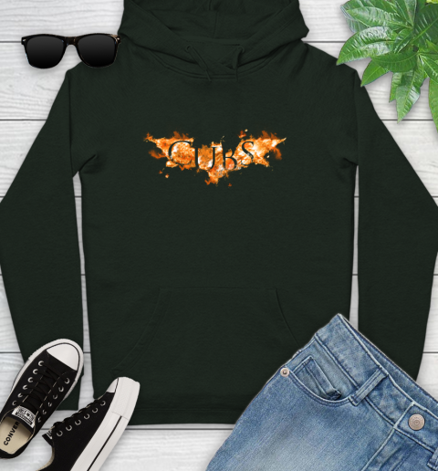MLB Chicago Cubs Batman Logo DC Baseball Sports Shirt Youth Hoodie 14
