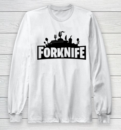 Fortnite print long sleeve hot sale pullover