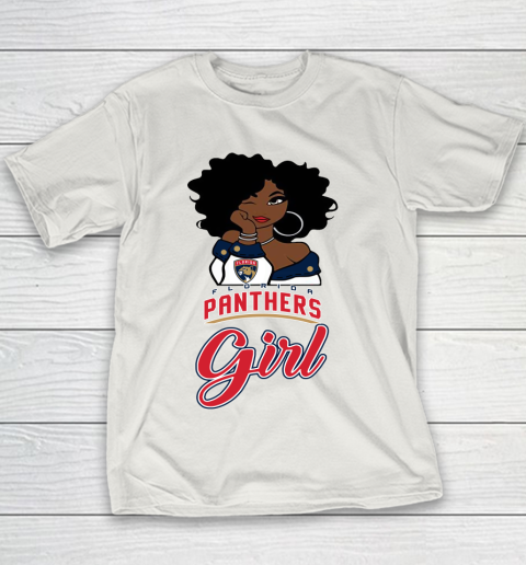 Florida Panthers Girl NHL Youth T-Shirt 11