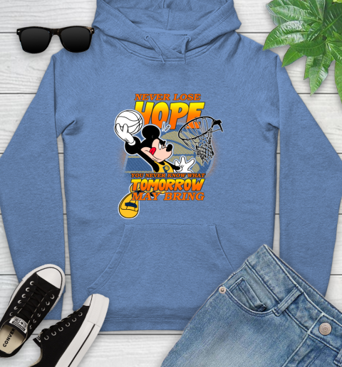 Indiana Pacers NBA Basketball Mickey Disney Never Lose Hope Youth Hoodie 13
