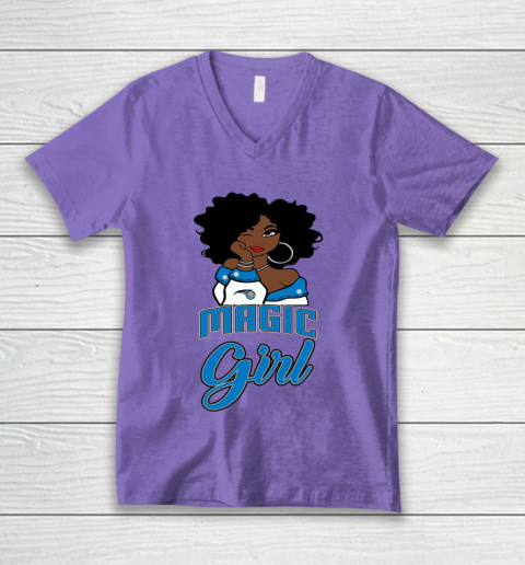 Orlando Magic Girl NBA V-Neck T-Shirt 9
