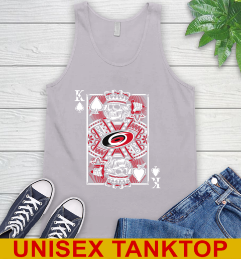 Carolina Hurricanes NHL Hockey The King Of Spades Death Cards Shirt Tank Top 3