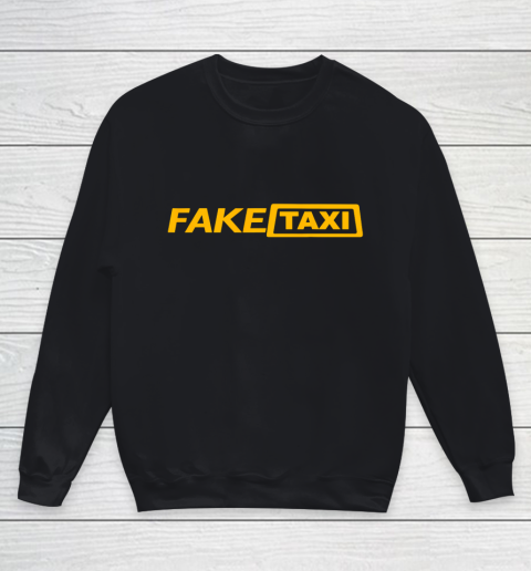 Fake Taxi Funny Gift Halloween Christmas Thanksgiving Youth Sweatshirt