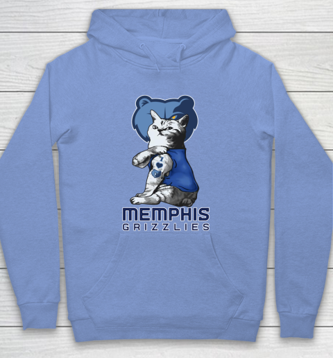 NBA Basketball My Cat Loves Memphis Grizzlies Hoodie 8