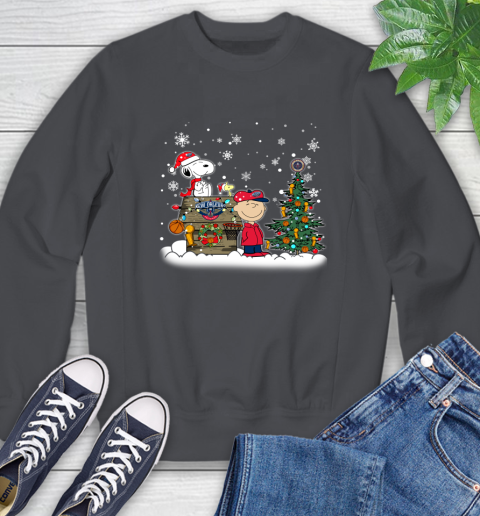 New Orleans Pelicans NBA Basketball Christmas The Peanuts Movie Snoopy Championship Sweatshirt 6