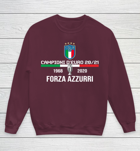 Italy Jersey Soccer Football 2021 Italian Italia Euro Youth Sweatshirt 4