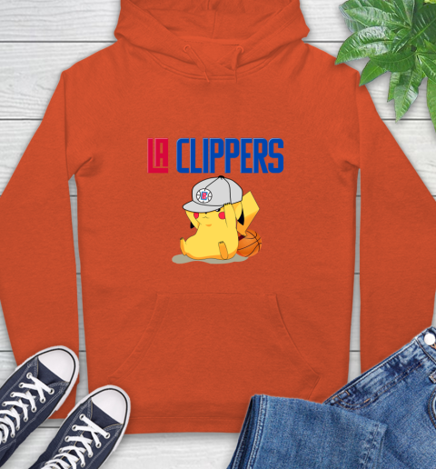 NBA Pikachu Basketball Sports Los Angeles Clippers Hoodie 5