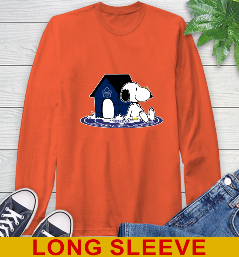 NHL Hockey Toronto Maple Leafs Snoopy The Peanuts Movie Shirt Long Sleeve T-Shirt 5