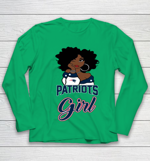 New England Patriots Girl NFL Youth Long Sleeve 6