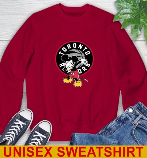Toronto Raptors NBA Basketball Dabbing Mickey Disney Sports Sweatshirt 8 Toronto Raptors NBA Basketball Dabbing Mickey Disney Sports Sweatshirt - Image 8