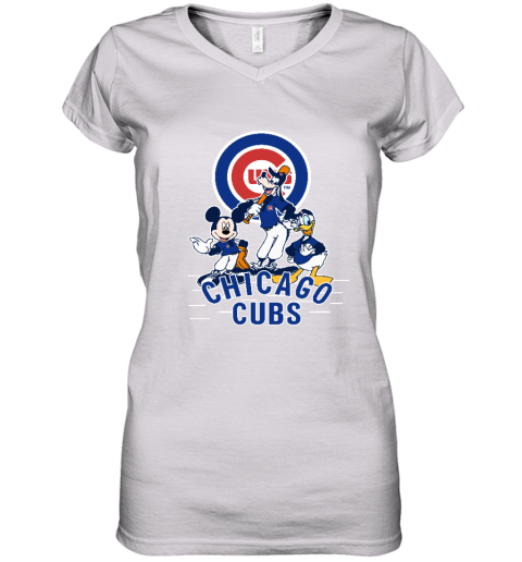 Mickey And Chicago Cubs Shirt