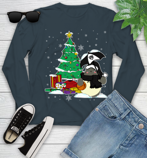 Brooklyn Nets NBA Basketball Cute Tonari No Totoro Christmas Sports Youth Long Sleeve 9