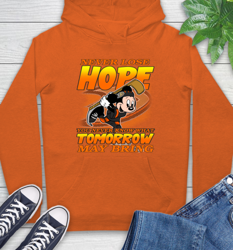 Anaheim Ducks NHL Hockey ootball Mickey Disney Never Lose Hope Hoodie 4