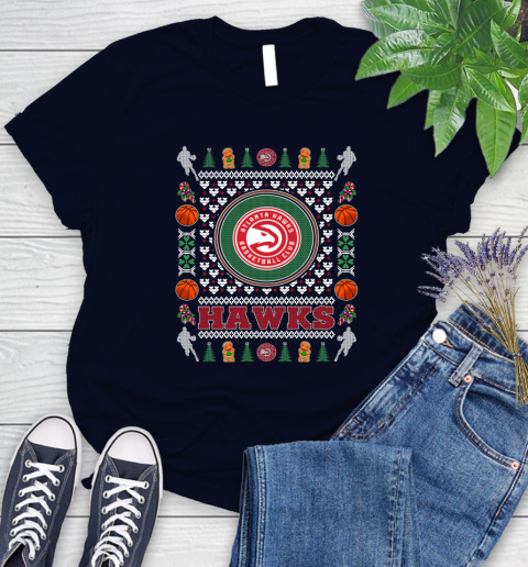 Atlanta Hawks Merry Christmas NBA Basketball Loyal Fan Ugly Shirt 87