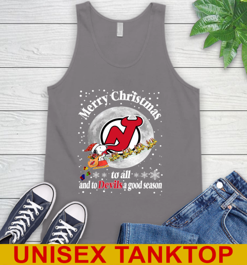 New Jersey Devils Merry Christmas To All And To Devils A Good Season NHL Hockey Sports Tank Top 6