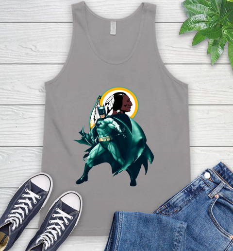 NFL Batman Football Sports Washington Redskins Tank Top 4