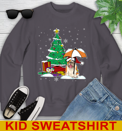 Bulldog Christmas Dog Lovers Shirts 113