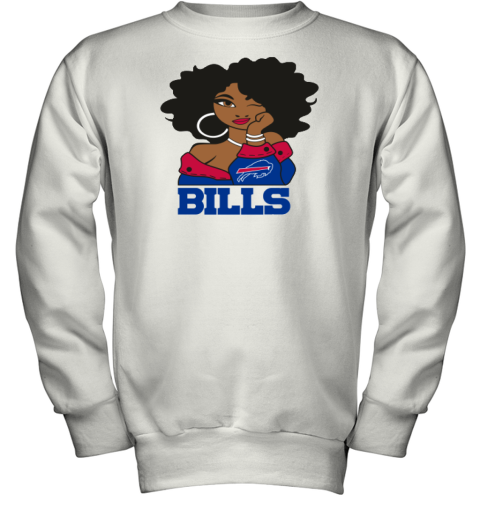 Buffalo Bills Betty Boop Youth Sweatshirt