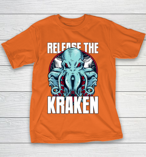 Release the Kraken Youth T-Shirt 4