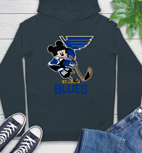 NHL St.Louis Blues Mickey Mouse Disney Hockey T Shirt Hoodie 7