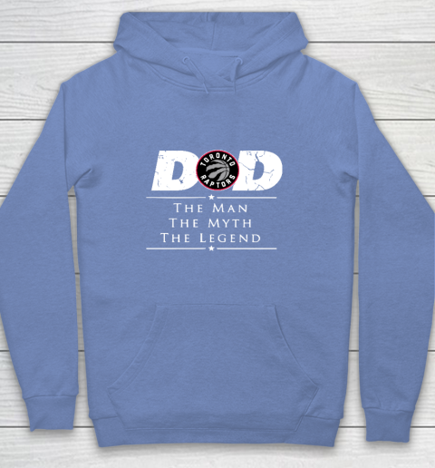Toronto Raptors NBA Basketball Dad The Man The Myth The Legend Youth Hoodie 8